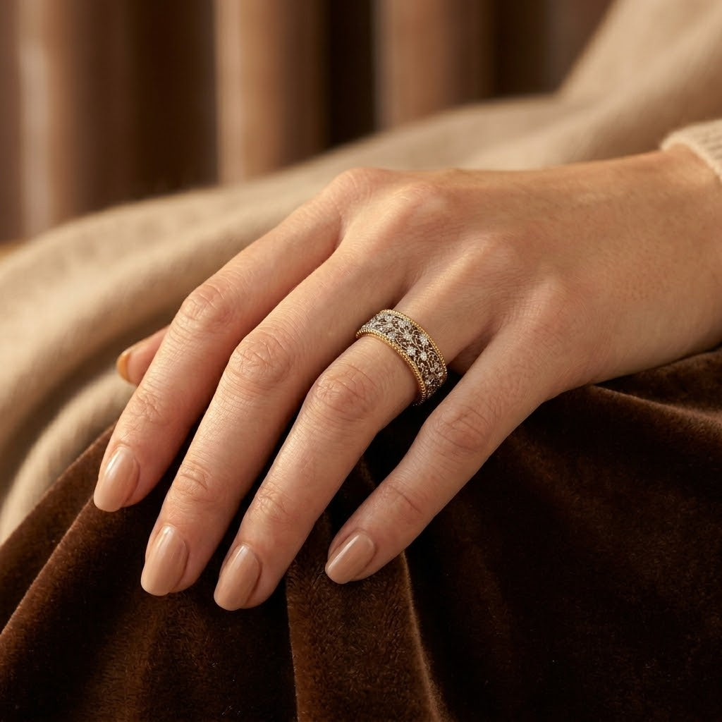 Ornate Band Ring