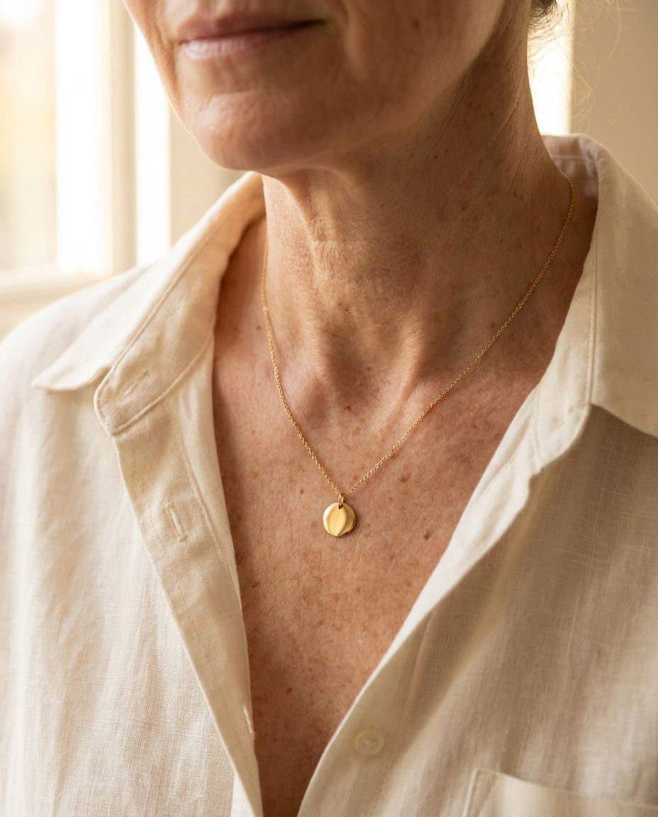 Gold necklace